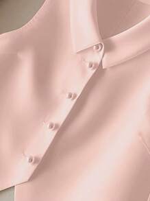 INAWLY Solva Women's Solid Color Minimalist Sleeveless Blouse, Everyday Wear