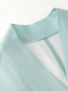 Irokai Japanese Women Traditional Print Kimono Yukata Pajamas, Summer Festival Japanese Women's Traditional Floral Print Green Yukata Bowknot Yukata (Modified Japan Style Kimono Robe), Easy Wearing