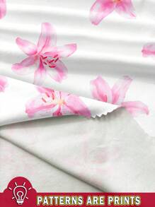 Aloruh Conjunto de 2 piezas de top tubo acanalado y falda con estampado floral elegante y sexy en rosa, adecuado para vacaciones de primavera/playa, cita romántica de San Valentín, salida de moda, festival de música