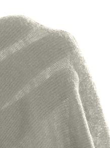 DAZY Lässiges, einfarbiges Slim-Fit Damen T-Shirt mit Off-Shoulder Ausschnitt, Langarm Damen Oberteil, Herbstmode für Frauen