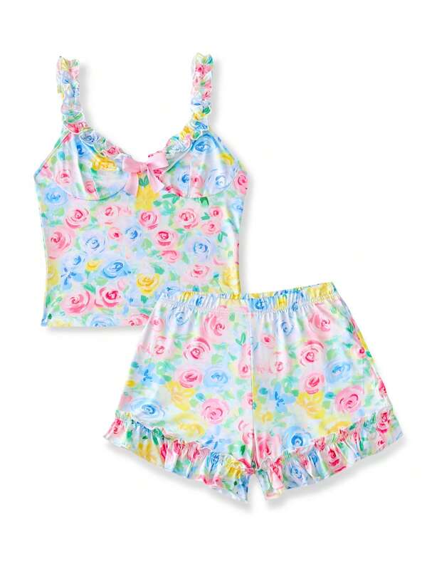 NotGurli Pyjamas de vacances Y2K mignonne et effrayante pour ados, printemps