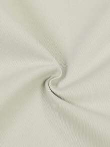 Manfinity Homme Men's Casual & Fashionable Versatile Cargo Capri Pants - Light Grey - View 7