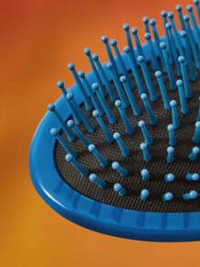 Frida Kahlo X SHEIN 1pc Figure Graphic Hangable Air Cushion Comb To Unclog Hair And Massage Scalp,Artistic, Elegant