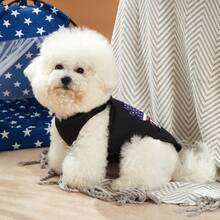 PETSIN 1 Striped USA Statue Of Liberty Printed Pet Vest - Multicolor - View 9