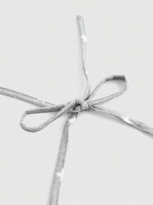 ROMWE J-Fashion Y2K 风格加大码细肩带骷髅水钻哥特式印花吊带背心和背心套装，加大码 - 軍綠色 - 查看 4