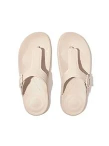 Fitflop Flip Flops - Beige - View 3