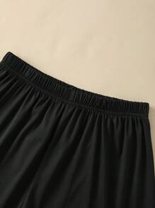 Funny Cartoon Cute & Mischievous Sleepwear For Teenagers & Young Men - Black - View 6