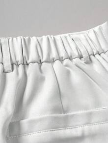Calvornis Bộ vest nam màu trơn và quần âu - trắng - Xem 7