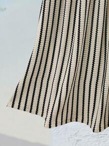 Rusticease Women's Casual Sleeveless Striped Dress, Summer - Multicolor - View 3