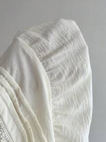 Elamini 女士亮片装饰露肩迷你连衣裙 - 杏色 - 查看 7