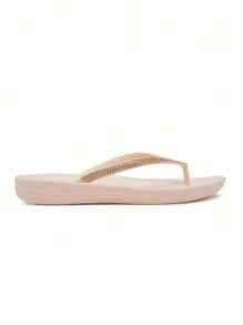 Fitflop Flip Flops - Rose Gold - View 1