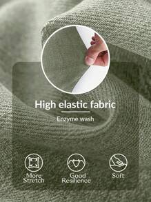 EMERY ROSE Plus Size Denim Stretchy Knit Sexy Cycling Shorts Elegant