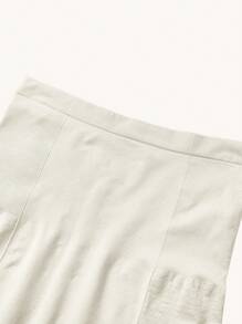 Shaping Daily Wear Skirt - Beige - View 5