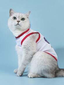 PETSIN Một chiếc áo vest cho thú cưng có in hình cờ Mỹ - Nhiều màu - Xem 7