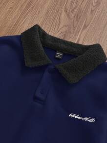 Manfinity VCAY 男士针织休闲宽松长袖运动衫，适合秋冬日常穿着