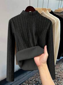 INAWLY 女士长袖保暖修身保暖内衬 T 恤