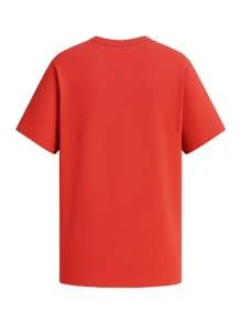 Puma TeamRISE Logo Jersey Cotton - Red - View 2