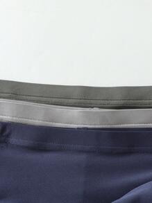 SHEIN LUNE Plus Size Women Casual Elastic Fitted High Waist 7/8 Leggings With Pockets, Suitable For Sports & Fitness