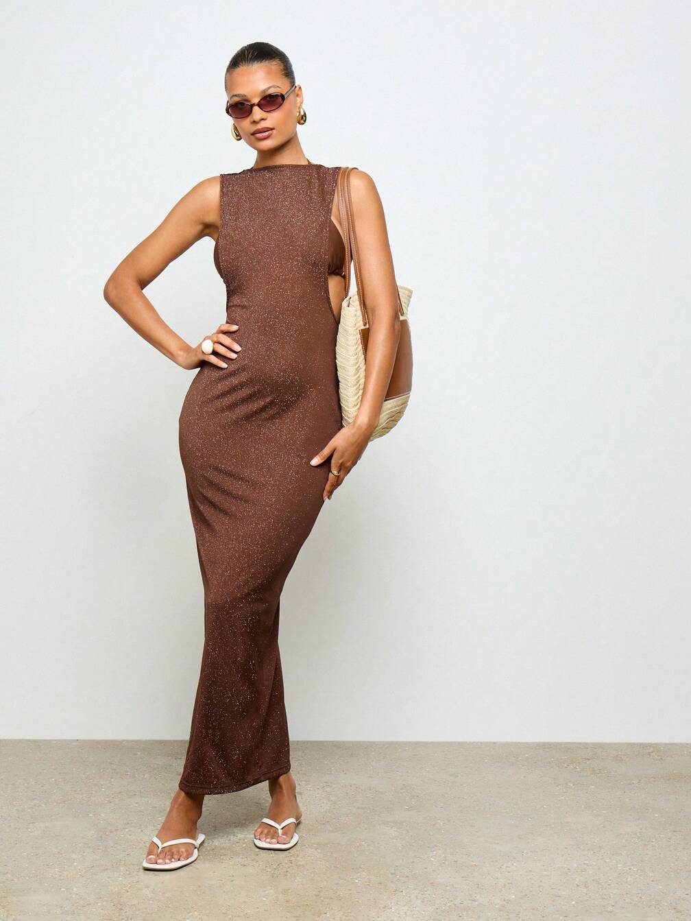 metallic cover up dress Glisten By The Water Metallic Crochet Cover Up Dress