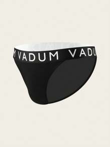 Men's Letter Print Comfortable Sexy Briefs  Breathable Underwear