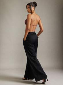 Hauture 无缝性感夏季休闲露背文胸 - 棕色 - 查看 6