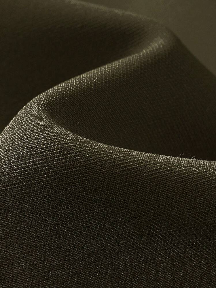 GREEN WOVEN FLARE LEG SUIT PANTS