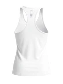Under Armour UA Launch Singlet Tank Top -White - White - View 2
