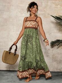 Travachic Vestido Regata Plus Size, Fashionable para o Verão