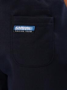 SUMWON Pantaloncini casual estivi con tasche laterali, vita con cordoncino, casual, sportivi, per bambini, ideali per uso quotidiano e attività ricreative