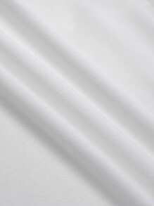 INAWLY 女式短款腰部T恤，简约设计，夏季