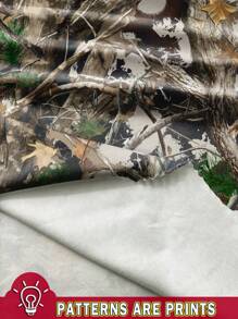 Slaydiva 休闲简约植物全身印花大码女式喇叭裤，优雅喇叭裤，春秋季