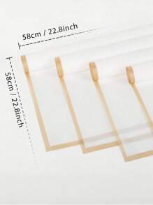 Giấy gói hoa - Giấy gói hoa chống thấm Gold Edge - Giấy gói hoa phù hợp cho sinh nhật và đám cưới - Vàng trắng - Xem 6