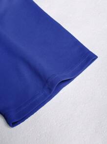 Manfinity EMRG 超大号男款卡通熊与口号图案T恤 蓝色图案T恤 男款 男款 蓝色图案T恤 蓝色图案T恤 图案T恤 蓝色 深蓝色图案T恤 - 藍色 - 查看 6