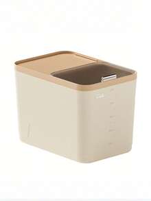 5/10/15kg Food Storage Rice Barrel, Large-Size Rice And Flour Container, Push-Pull Food Storage Box, Thickened Household Use, Suitable For Kitchen