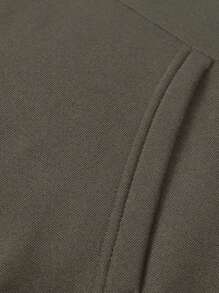 EURMUSE Męski Nadruk zwierzęcy Z Kapturem Długi Rękaw Bluzy - Wojskowa Zieleń - Zobacz 4