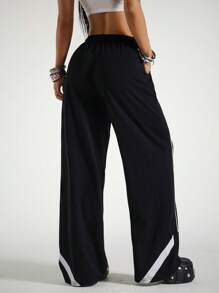 StreetHx Streetwear Women's Loose Casual Number 69 Graphic Sweatpants, Baggy Pants, Sports Sporty Style Graduation,Back To School Outfits,Graduation,Teacher Outfits For Women,Back To School Fall Cloth For Women