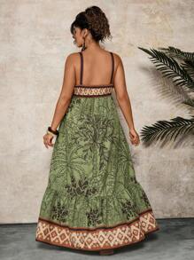 Travachic Vestido Regata Plus Size, Fashionable para o Verão