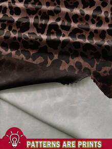SHEIN Frenchy Plus Size Women Casual Elegant Leopard Print Patchwork Camisole, odpowiednia na lato
