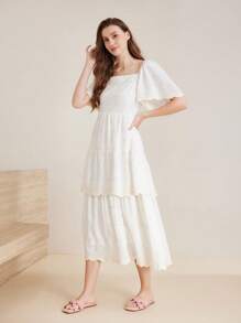 MOTF PREMIUM 女士简约舒适方头平底凉鞋