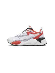 Puma Comfortable Casual All-Match RS-X Efekt Kids Sneakers 395550 - Red and White - View 2