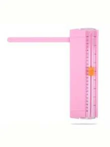 1件装便携式滑动式桌面裁纸刀小型迷你学生便捷式裁纸刀