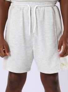 SUMWON Conjunto de camiseta y pantalones cortos a juego de verano con declaración "Imparable", ropa casual y cómoda, esencial diario de moda juvenil - Multicolor - Ver 6