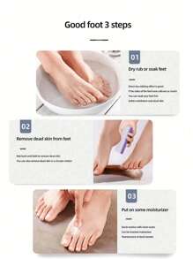 1/4 حجر جلخ البرفش الأرجواني للقدم - مواد البوليوريثان قابلة للكشط والصخر الاحترافي للتقشير للقدم واليدين والجسم - حجر جلخ البرفش للبشرة الصلبة في القدم والندبات ، العناية بالقدم ، إزالة البواسير ، منشفة القدمين ، فرك القدمين ، هدايا عيد الميلاد - الأرجواني - مشاهدة 6