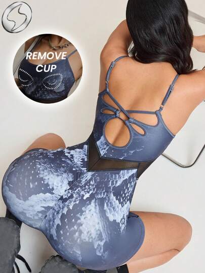 Innovista Sculpted Fit Workout Bodysuit, One-Piece High Stretching For Gym Suit, Sport Bodycon Jumpsuit, Sleeveless, Adjustable Strap, Full-Body Romper, Overall, All-In-One Activewear,  Dry Fit & Squat Free For Cardio To Weights, Sweat-Wicking & Breathable Fabric, Mesh Cut Out & Hollow Out, Criss-Cross, Abstract Ombra Snake Print, Weightlifting, Physical Strength Training, Dumbbell Weight, Outdoor, Cycle, Biker, Running, Aerobic Exercise&Cardio, Yoga & Pilates, Boxing, Hiking & Trekking, Tennis&Golf, Machine & Equipment Training Gear,  Workout Outfits & Tracksuit, Urban Athleisure, Fashion ICON, Slay & Sleek, Glow-Feel For Music Festival & Party, StreetSeXYFit, Everyday Essential EaZy Wear, TikTokActivewear, Fall Motivation