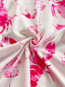 Soleia 女士度假休闲螃蟹印花镂空细肩带连衣裙 - 彩色 - 查看 4