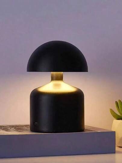 现代马卡龙设计无线触摸 LED 台灯，三色可调光床头灯，可充电夜灯，适用于卧室、客厅、家居装饰和礼品