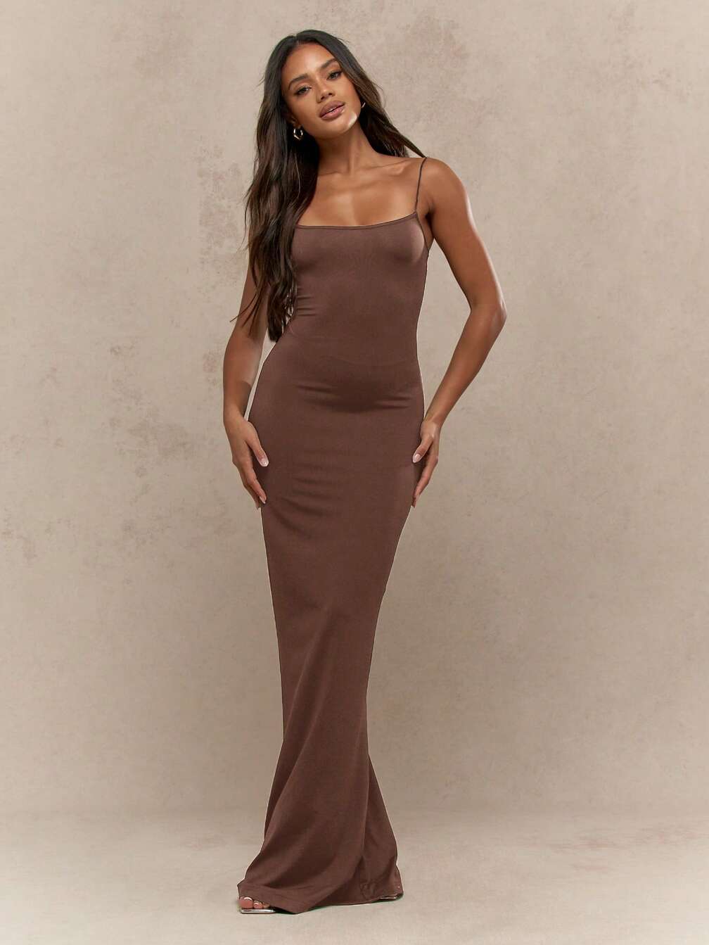 burnt orange color dress Portia and Scarlett PS23521 12 Sale Michelle Satin Strapless Mini x-custgroup:SOPHISTICATE Size:dress size pants : 36 Structured V neck bodice