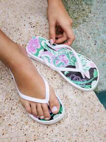 Sandalias negras de mujer