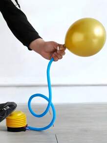 1pc Balloon Foot Pump For Fast Inflation Portable Plastic Air Pump For Parties Inflatables Pool Floats Airbeds Lightweight & Easy Use