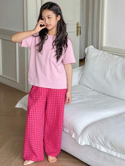 Dazy Kids 女童秋装宽松家居服